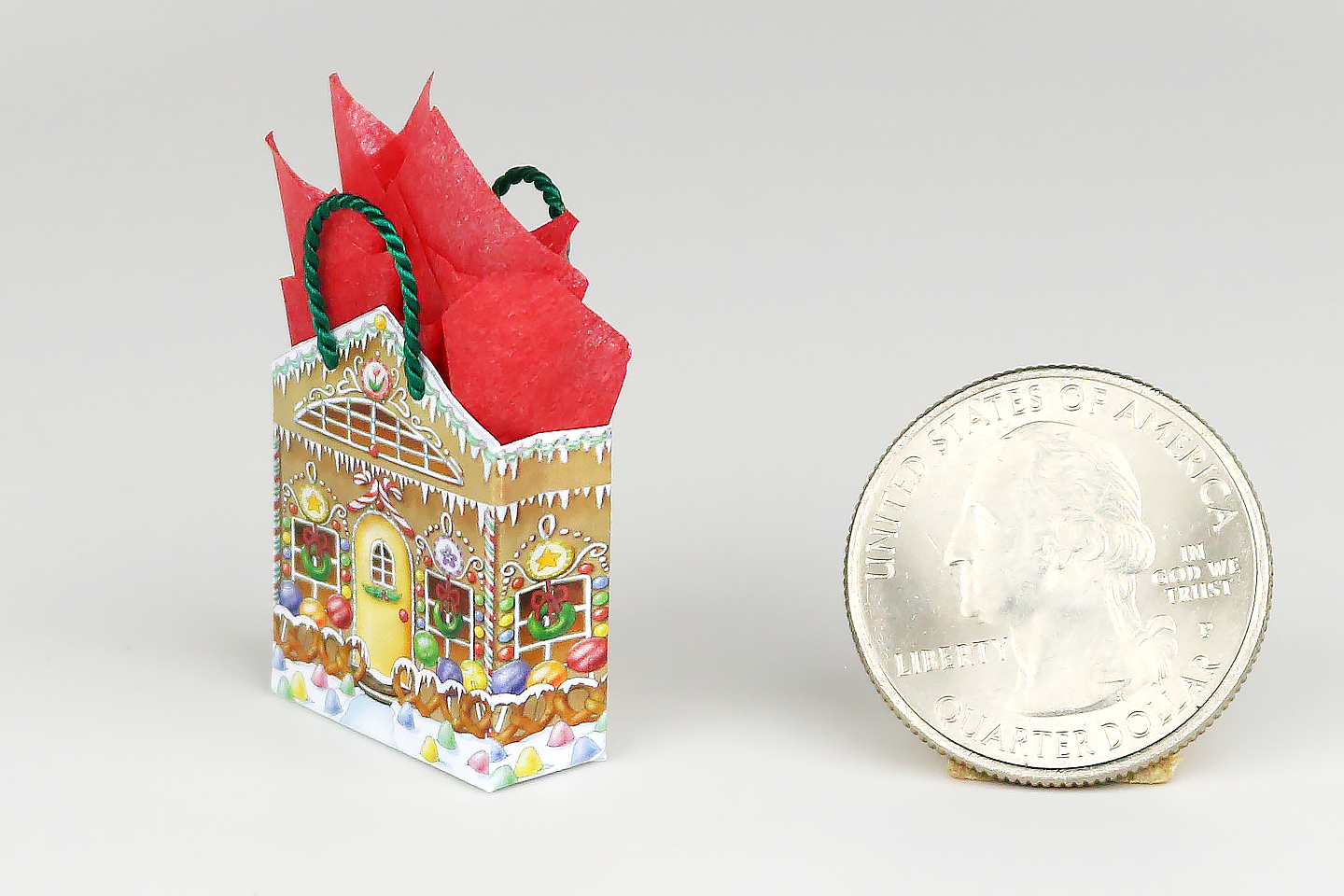 Gingerbread House Gift Bag