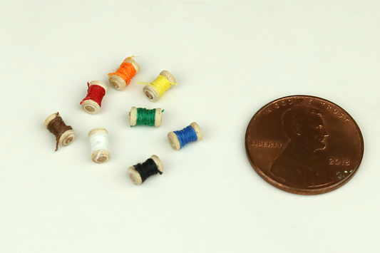 Spools of Thread (Set of 8 Colors)