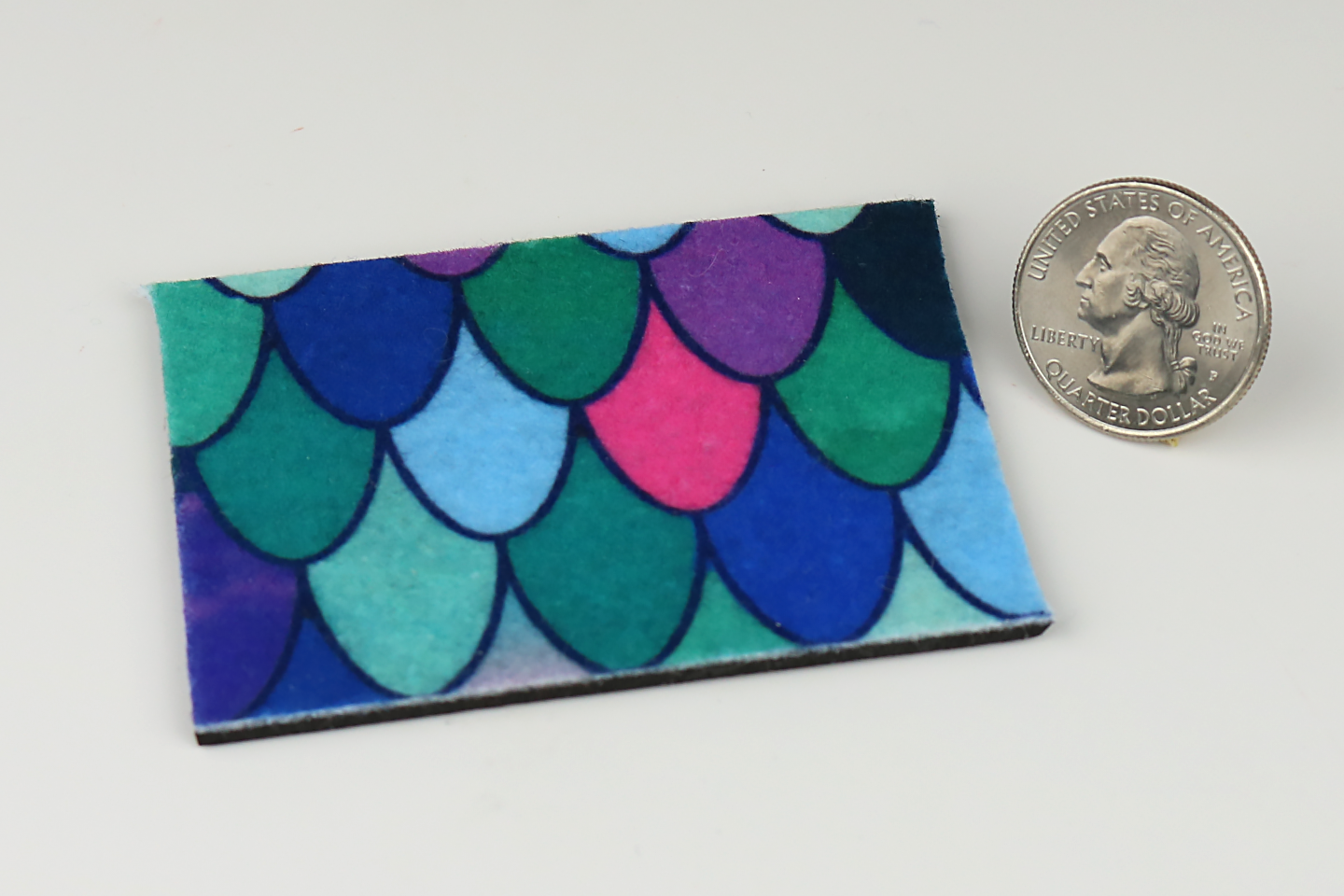 Colorful Scales Door Mat