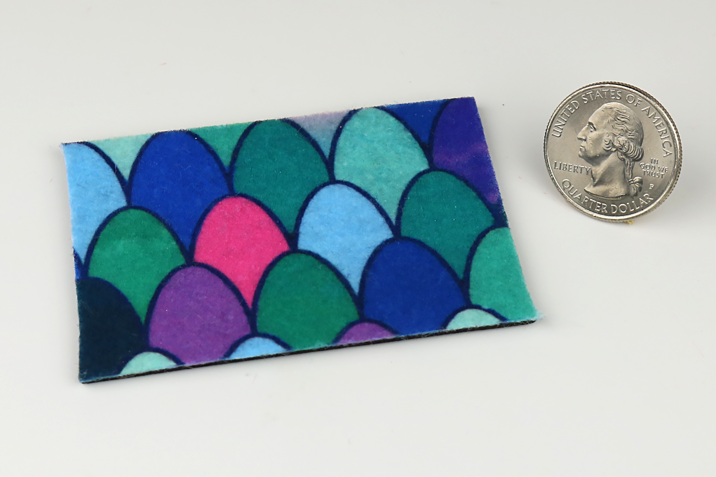 Colorful Scales Door Mat