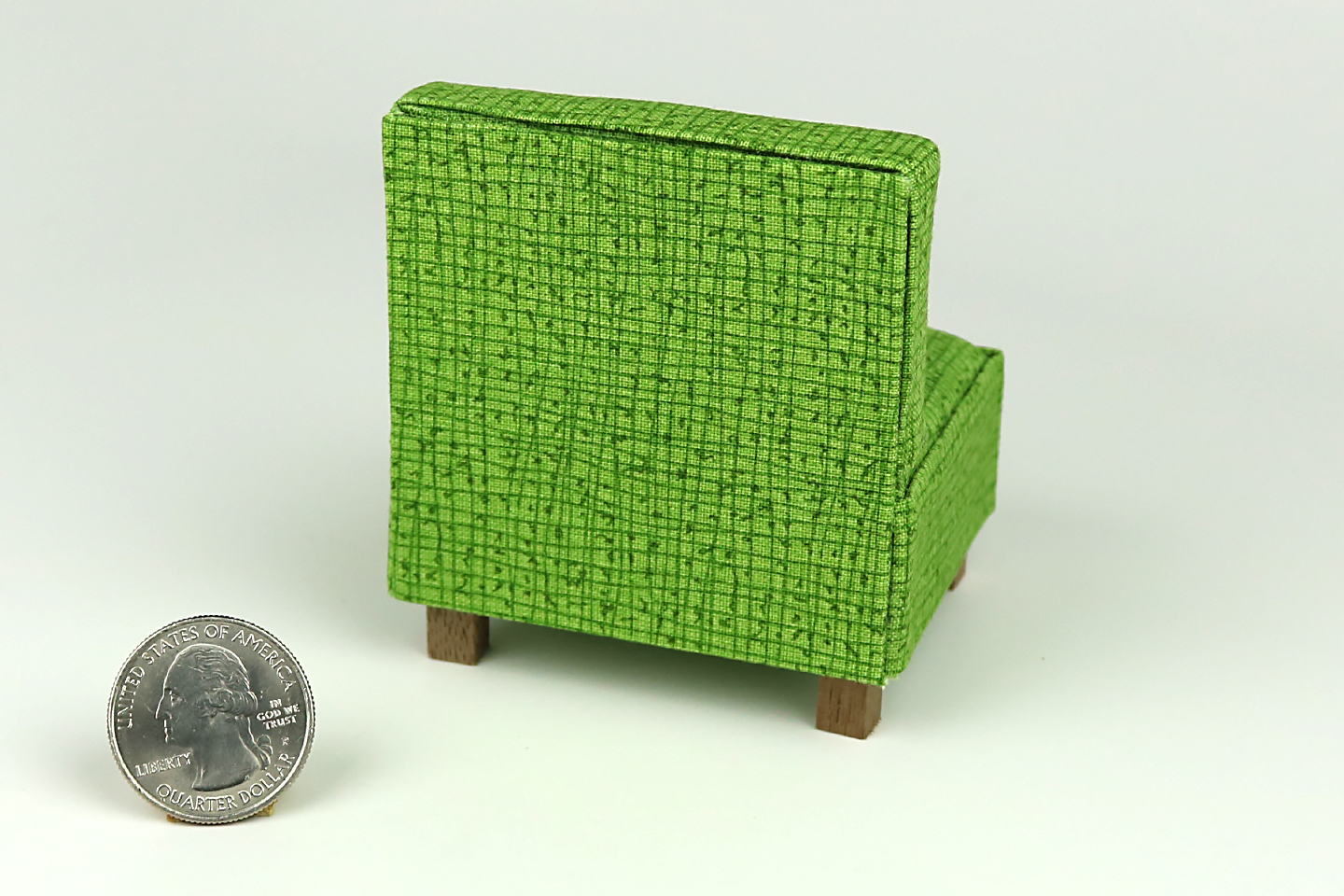 Mid-Century Modern Side Chair in "Sprout"