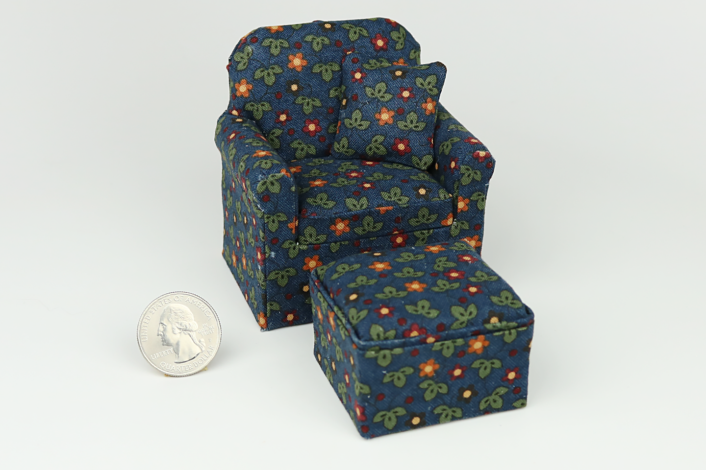 Spruce Hill Chair with Ottoman