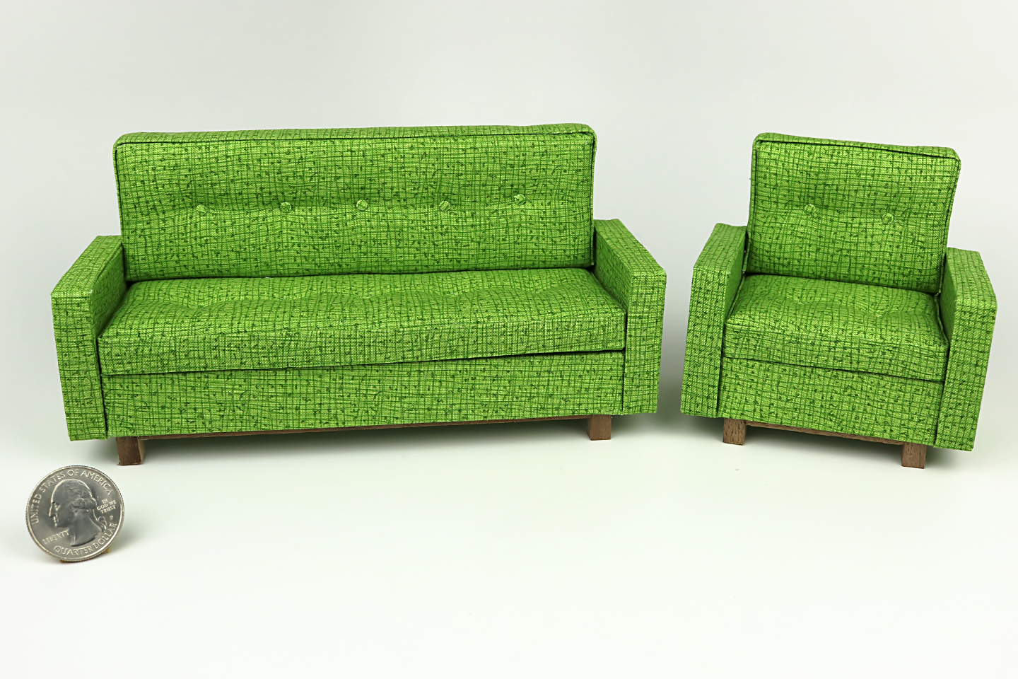 Mid-Century Modern Living Room in "Sprout"