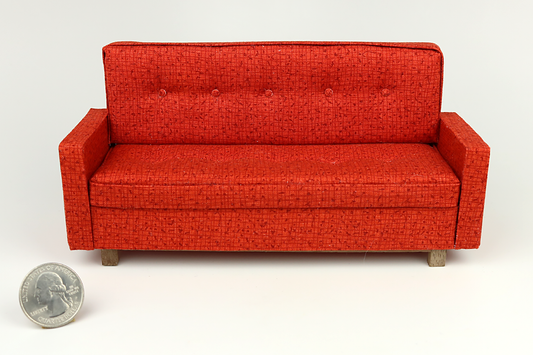 Mid-Century Modern Living Room in "Paprika"