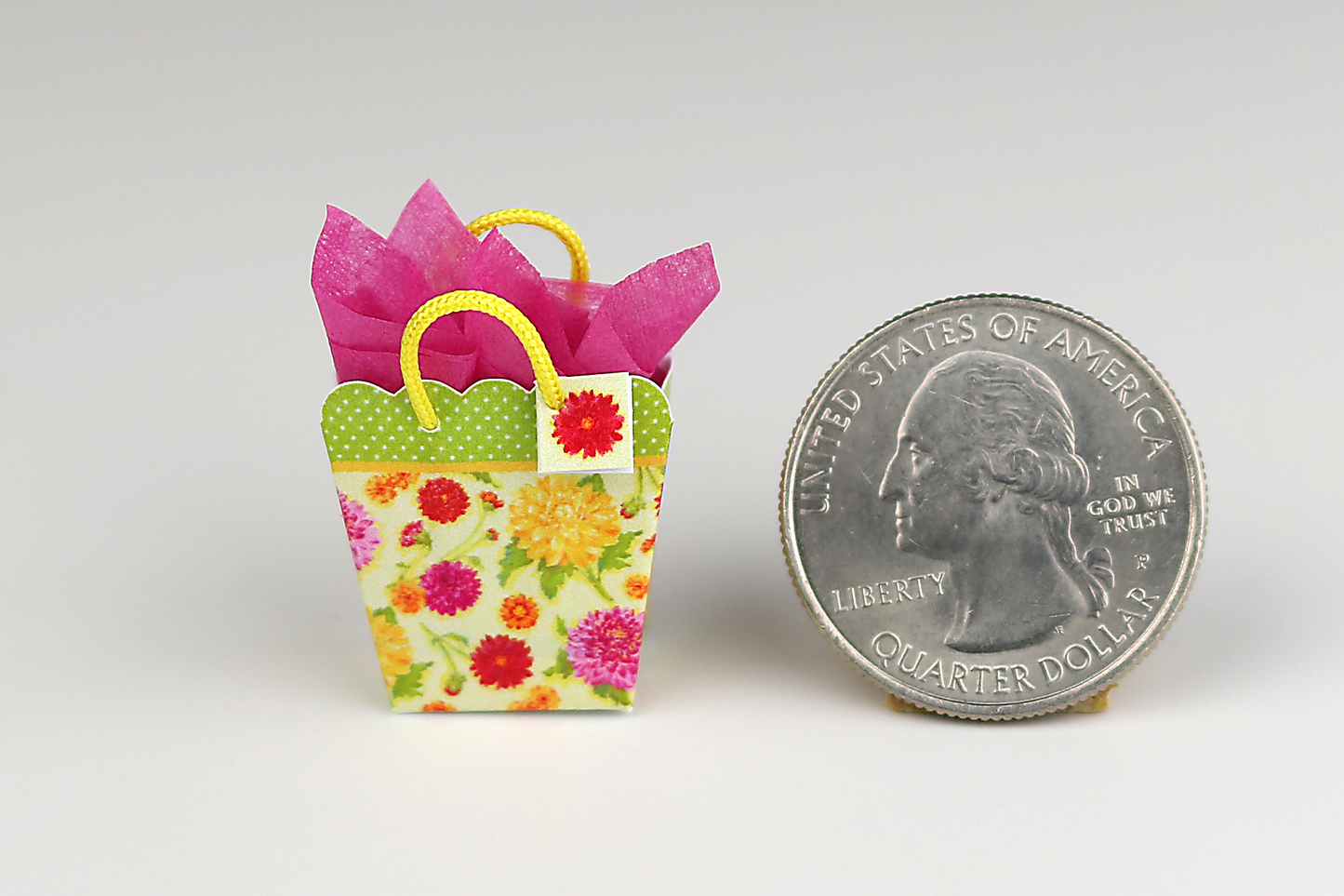 Yellow Florals Gift Bag