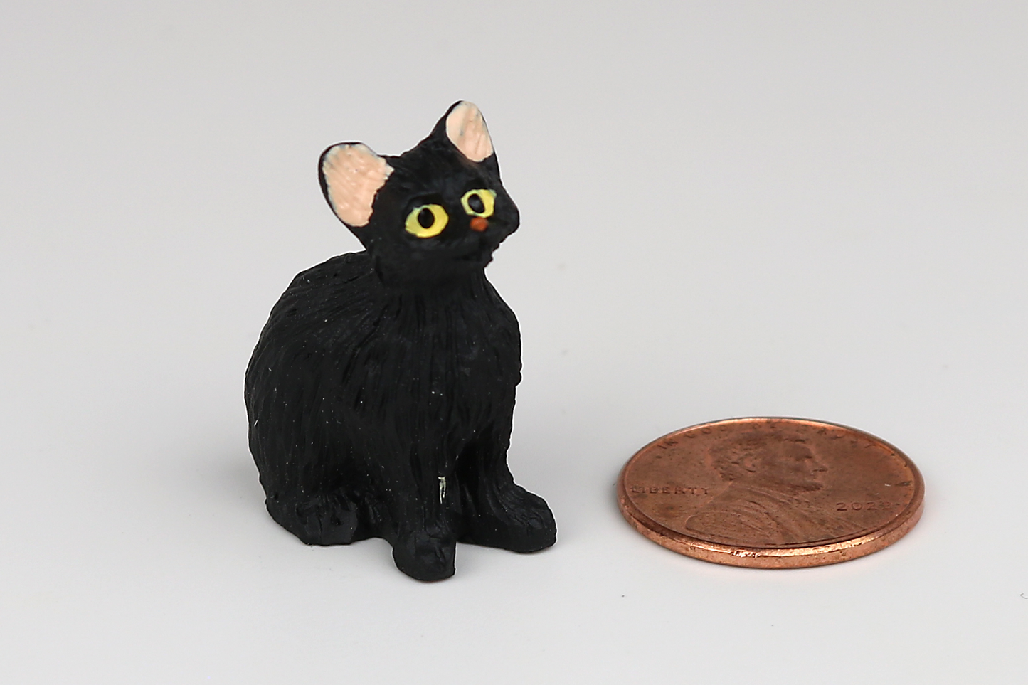 Sitting Black Cat