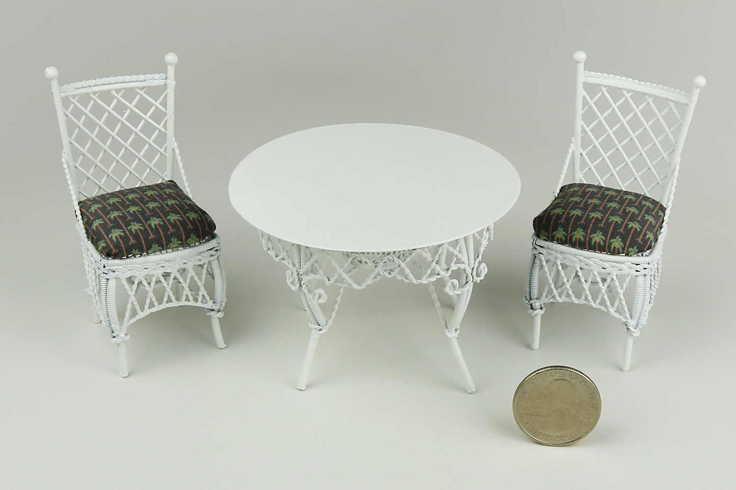 Vintage-Style Gathering Table and 2 Chairs