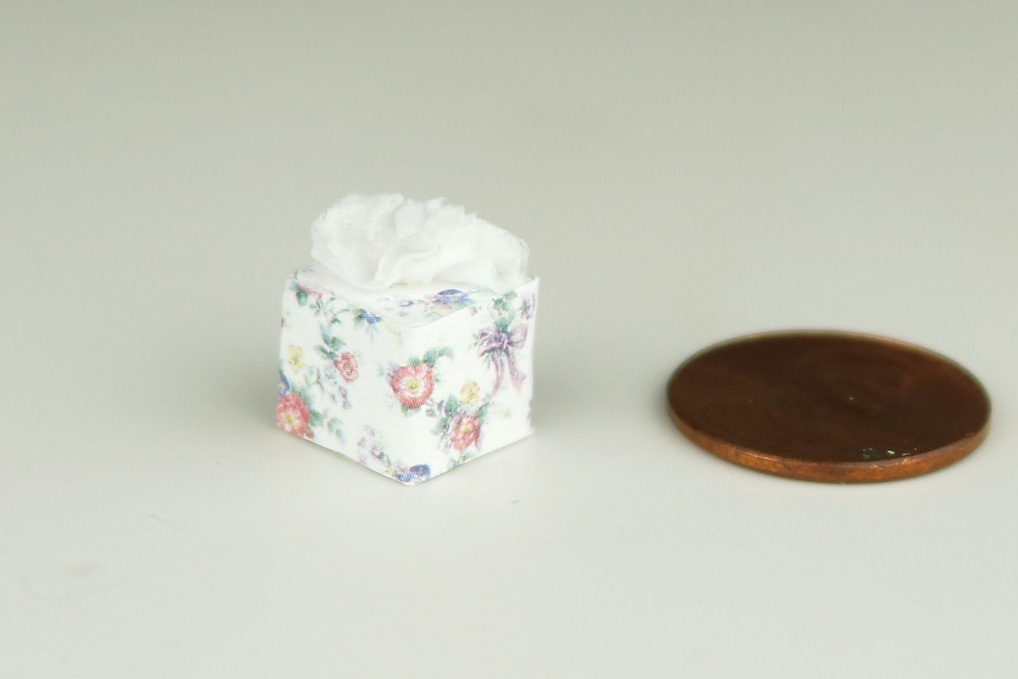 Tissue Box - Pink Floral