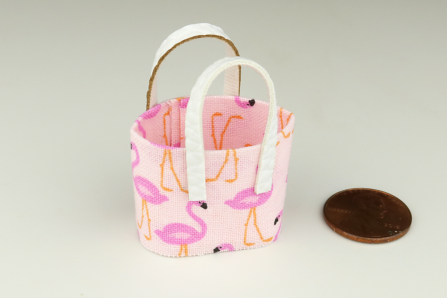 Beach Bag in Pink Flamingo