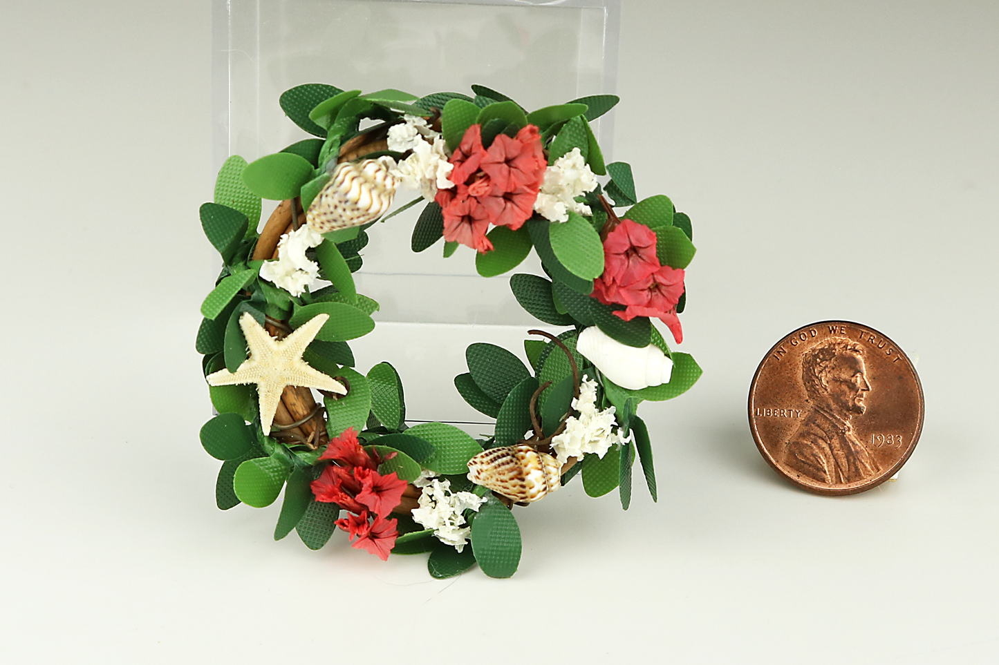 Floral Shell Wreath