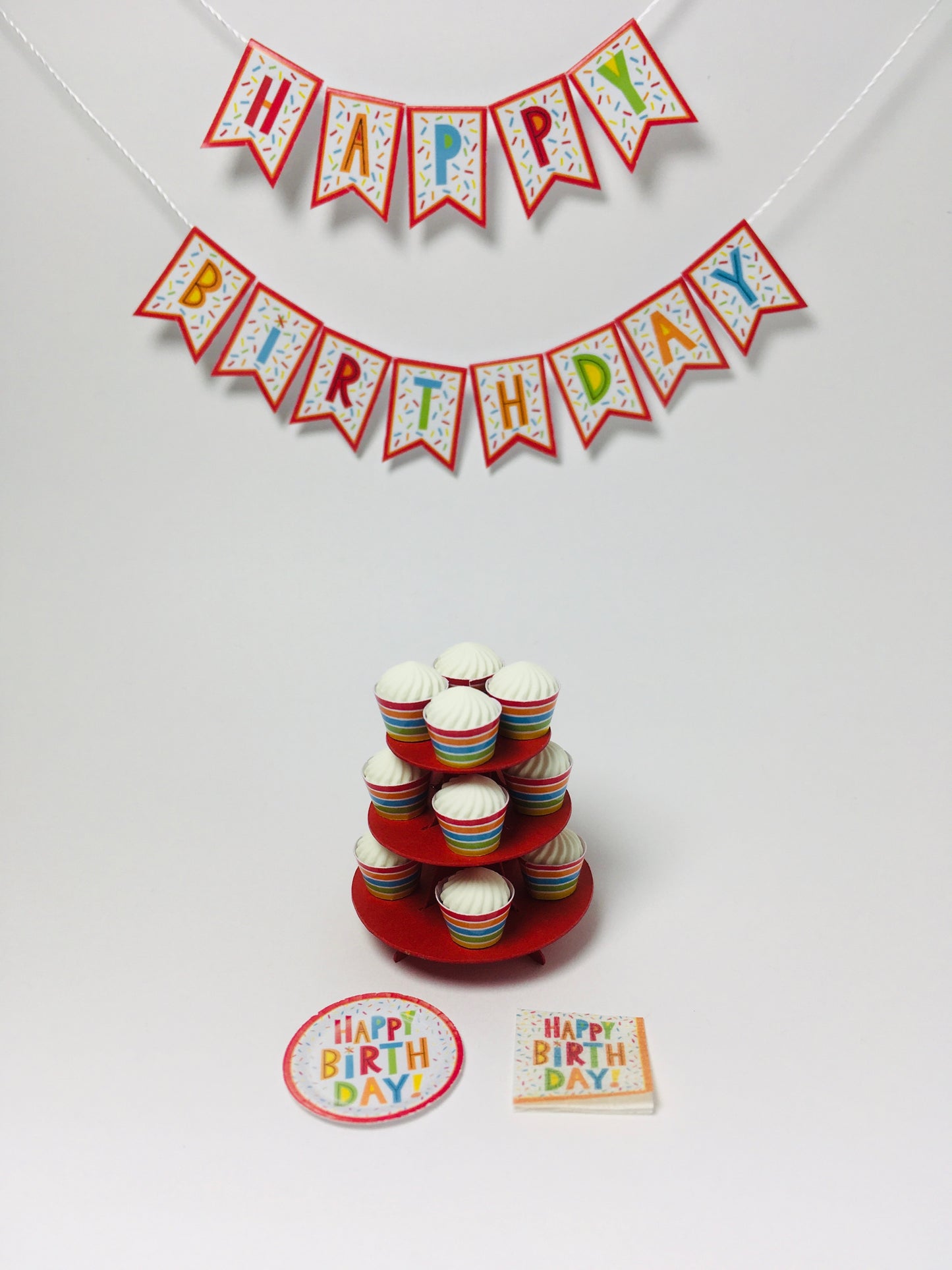 Birthday Confetti Banner