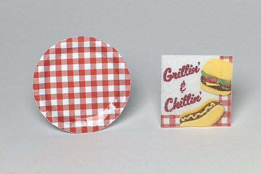 Backyard Barbecue Paper Plates & Napkins Set
