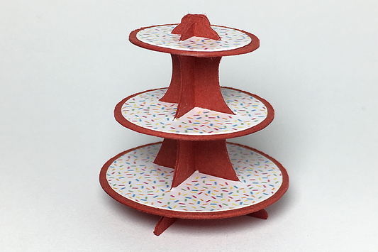 Cupcake Stand Kit in Confetti