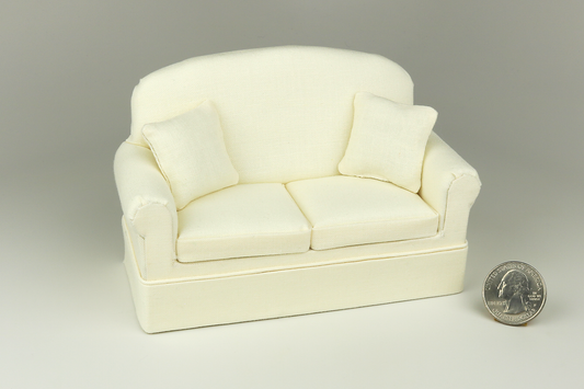 Crème Fraîche Loveseat
