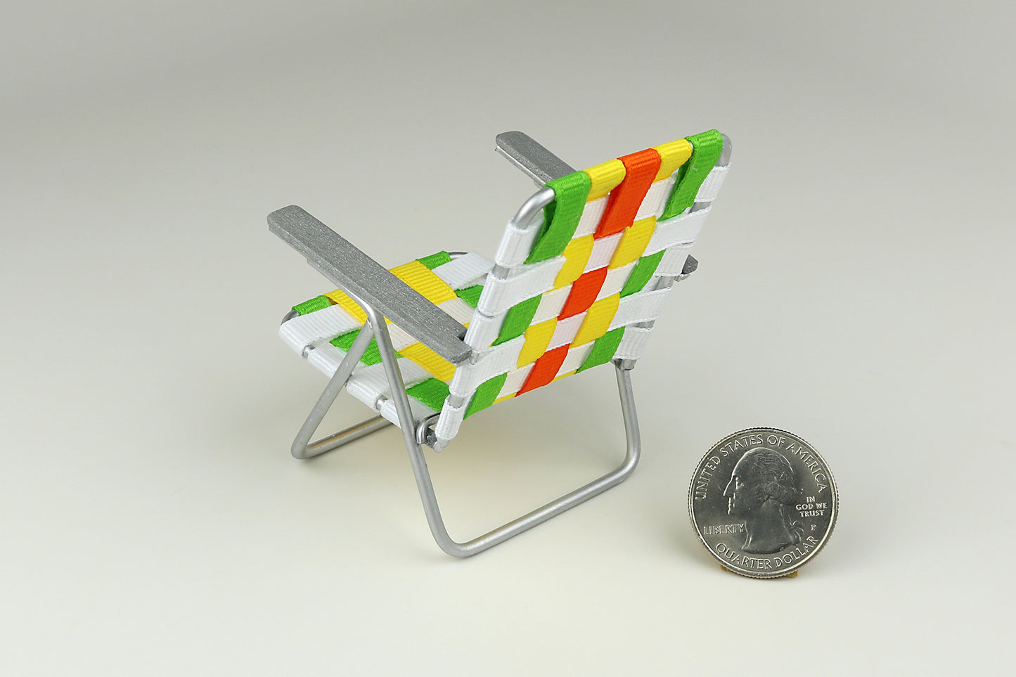 Woven Beach Chair in Citrus