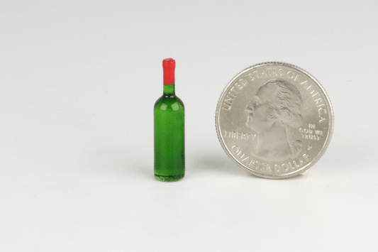 Unlabeled Wine Bottle