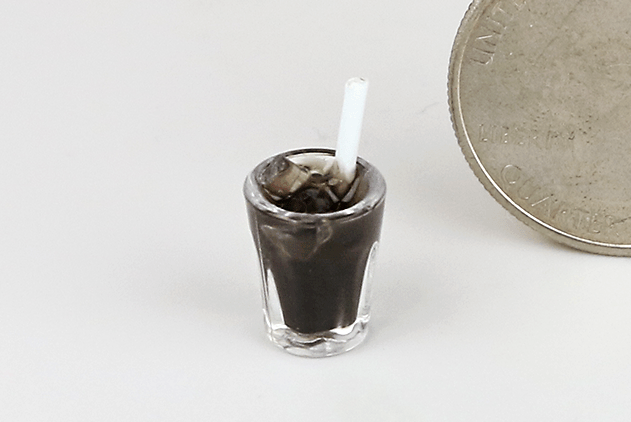 Glass of Soda with Straw