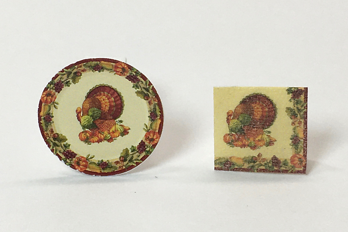 Turkey plates for sales thanksgiving