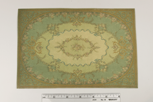 Printed Vintage Style Rug