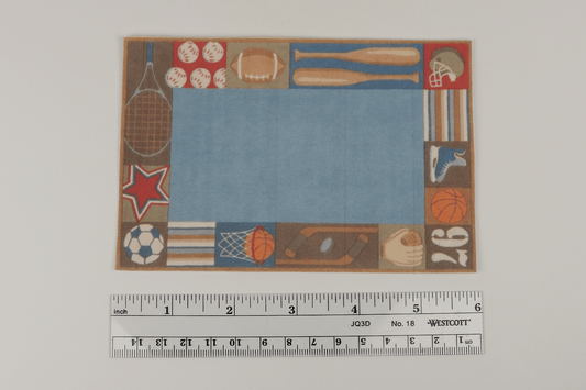 Printed Sports Rug