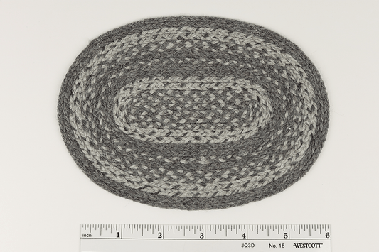 Grays Braided Oval Rug