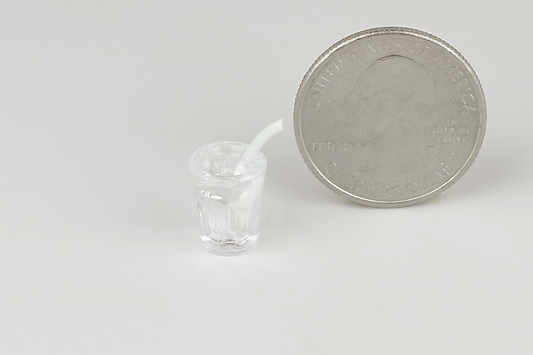 Glass of Water with Straw