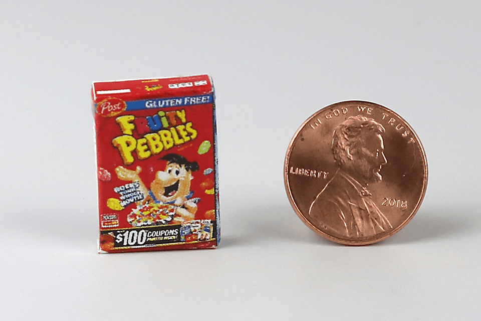 Box of Rainbow Pebble Cereal