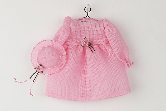 Party Dress with Hat in Pink