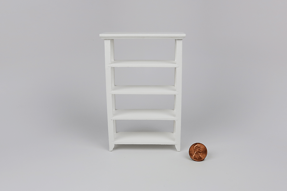 Mini online white bookcase
