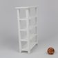 Simple White Bookcase
