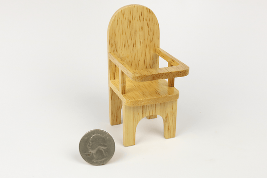 Simple Oak High Chair