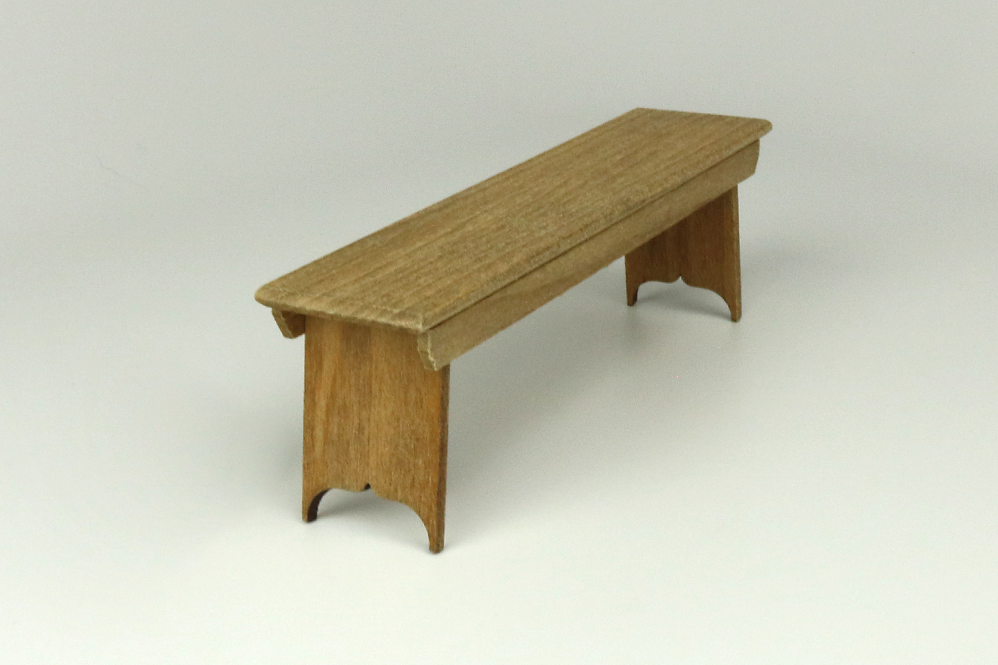 Rustic Wood Bench in Natural