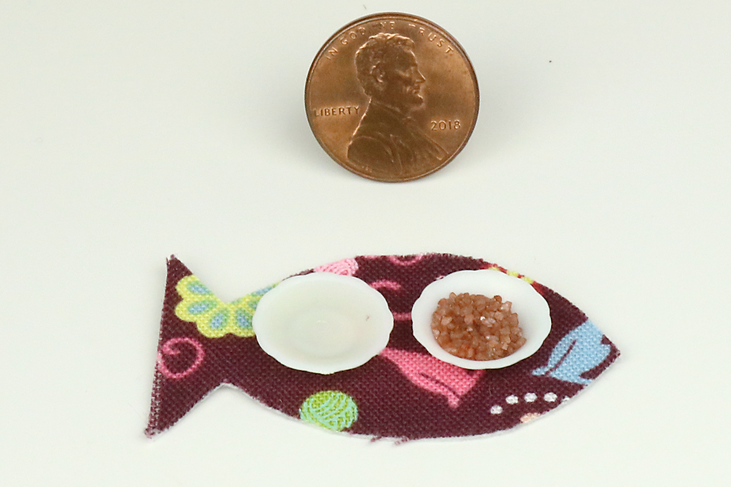 Cat Food Mat (Pink Cat)