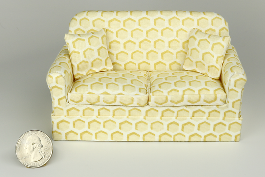 Honeycomb Hexes Sofa