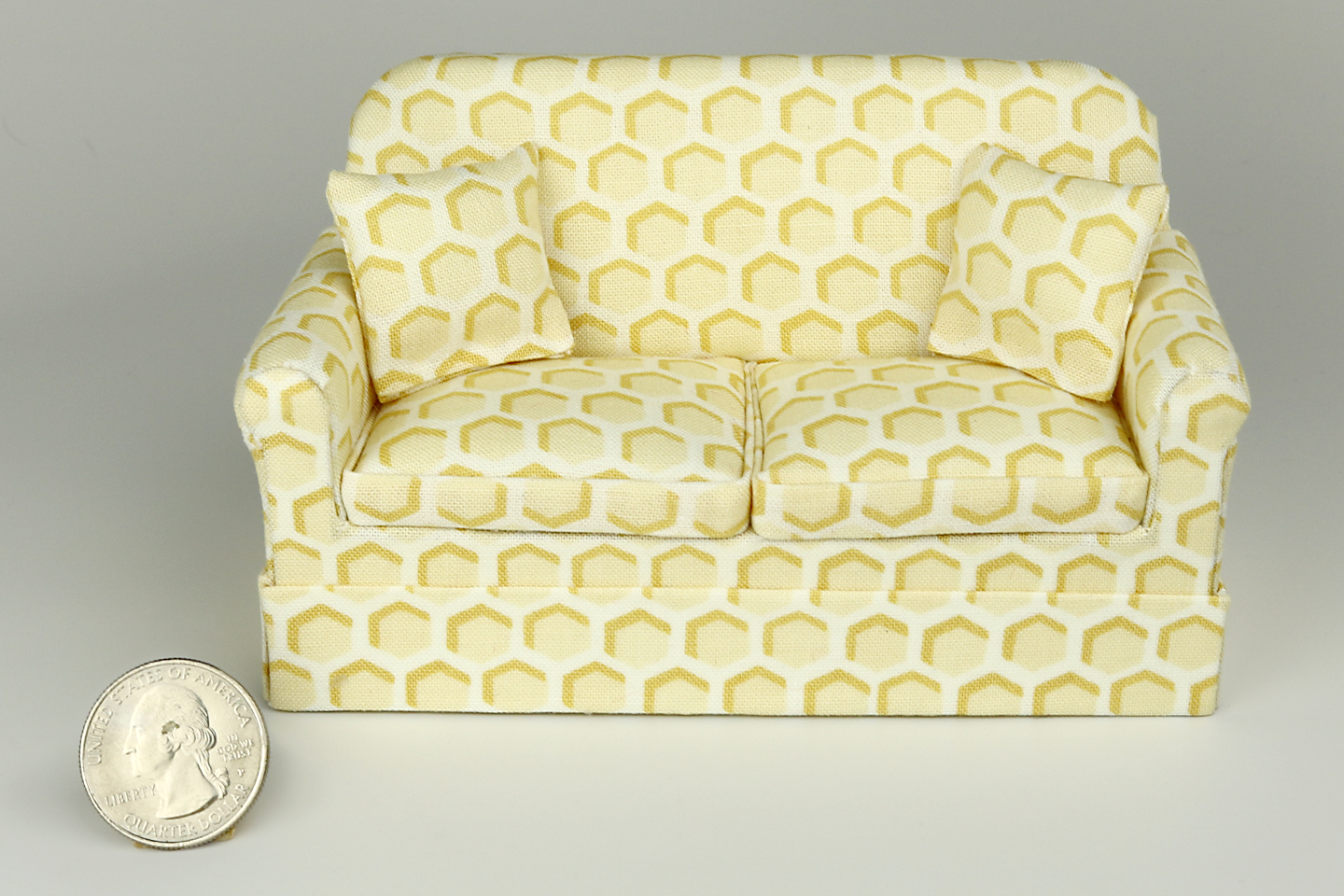 Honeycomb Hexes Sofa