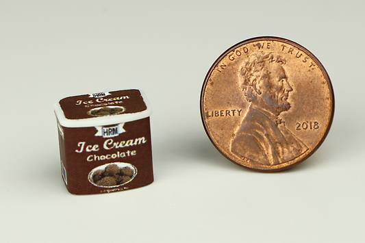 Chocolate Ice Cream Container