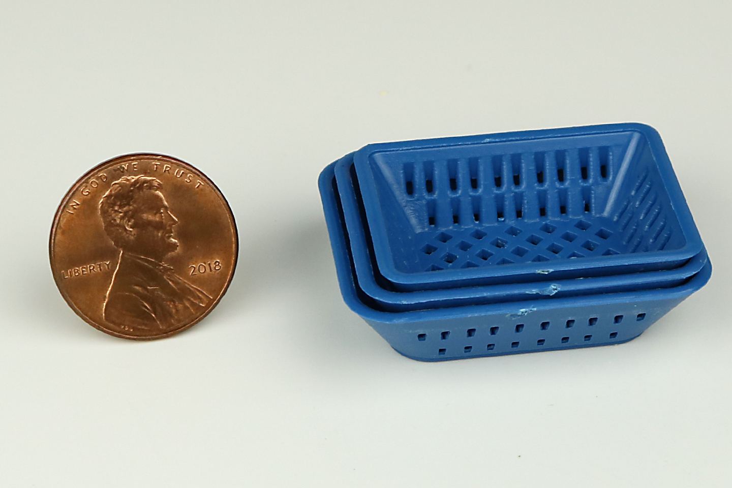 Snack Tray Set in Blue