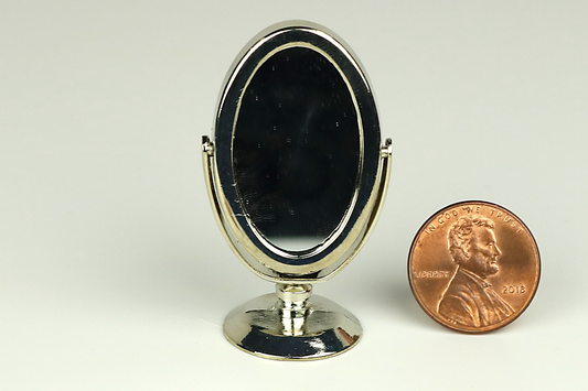Silver Vanity Mirror