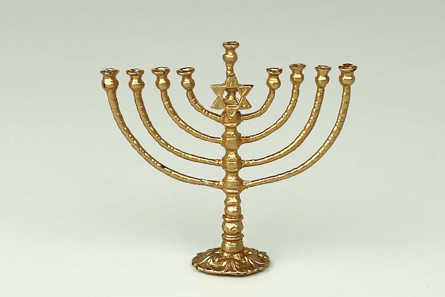 Gold Menorah