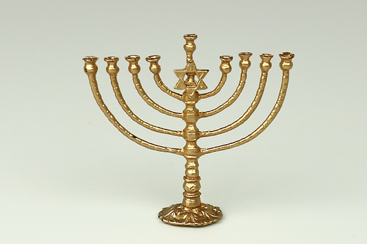 Gold Menorah