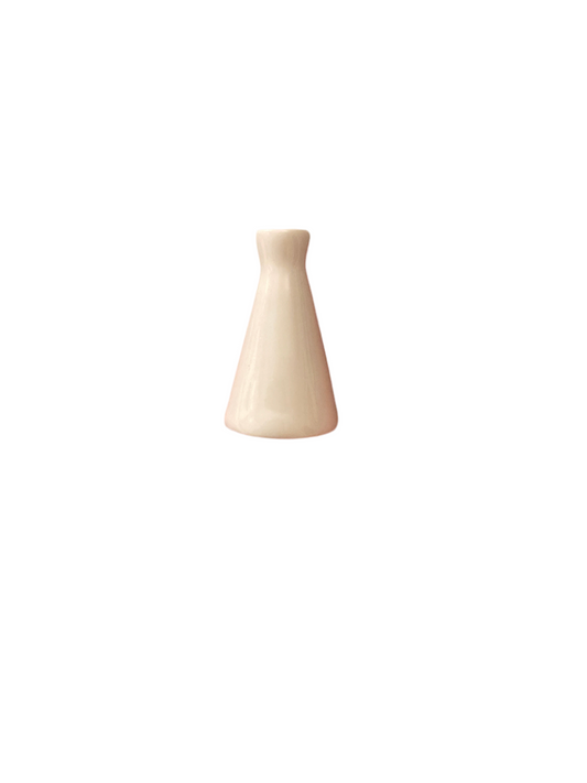 White Tapered Vase