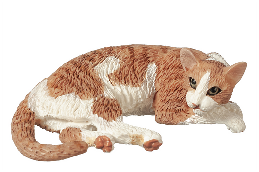 Orange Tabby Cat, Laying