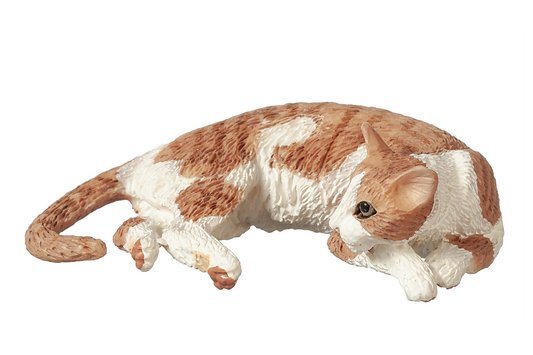 Orange Tabby Cat, Laying