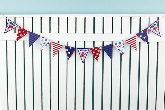 Stars and Stripes Party Banner