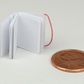 White Blossom Print Mini Lined Journal