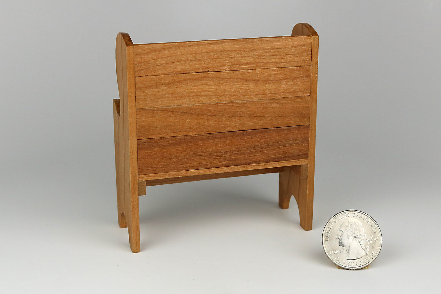 Solid Cherry Wood Shaker Settee