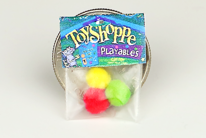Cat Fluffball Toy in Package