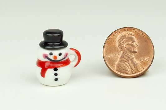 Snowman Mug with Top Hat