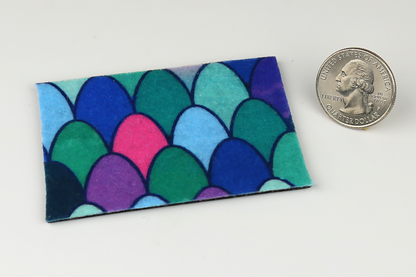 Colorful Scales Door Mat