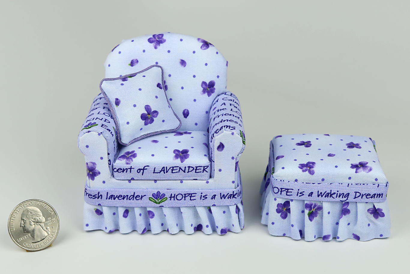 Violet Daydream Living Room